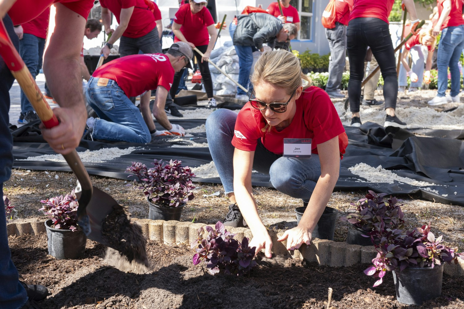 Dow employees participated in the company’s first-ever Global Serv-a-Thon. Over 3,500 volunteers participated globally.