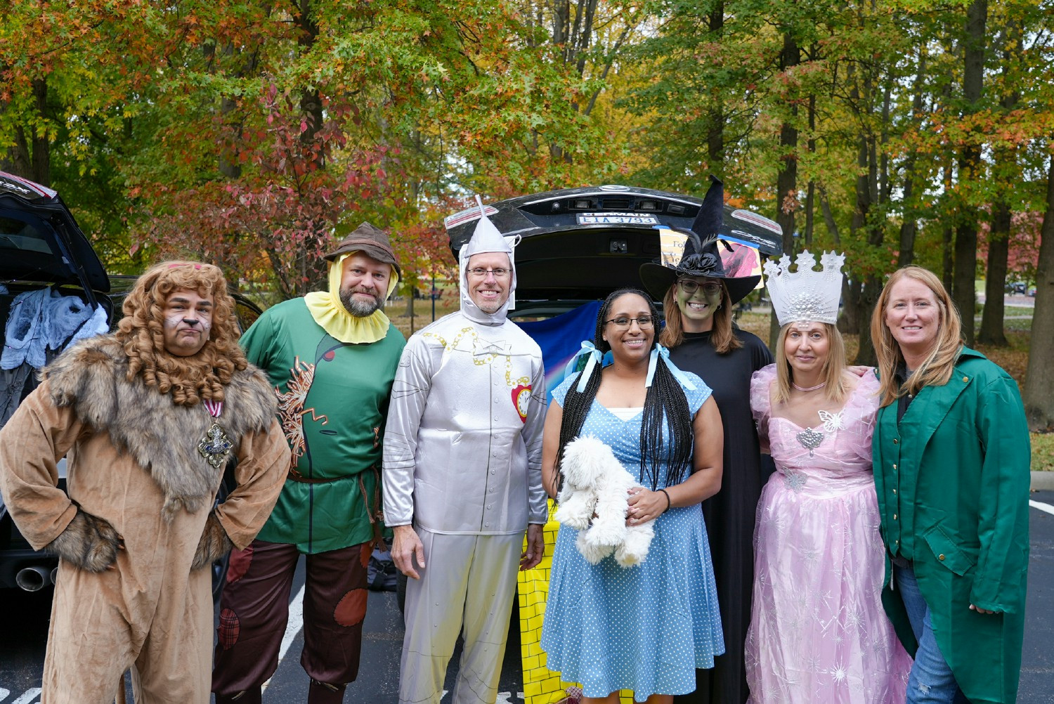 The Family Matters BRG hosted a trunk or treat event at Bread Financial's Columbus office.