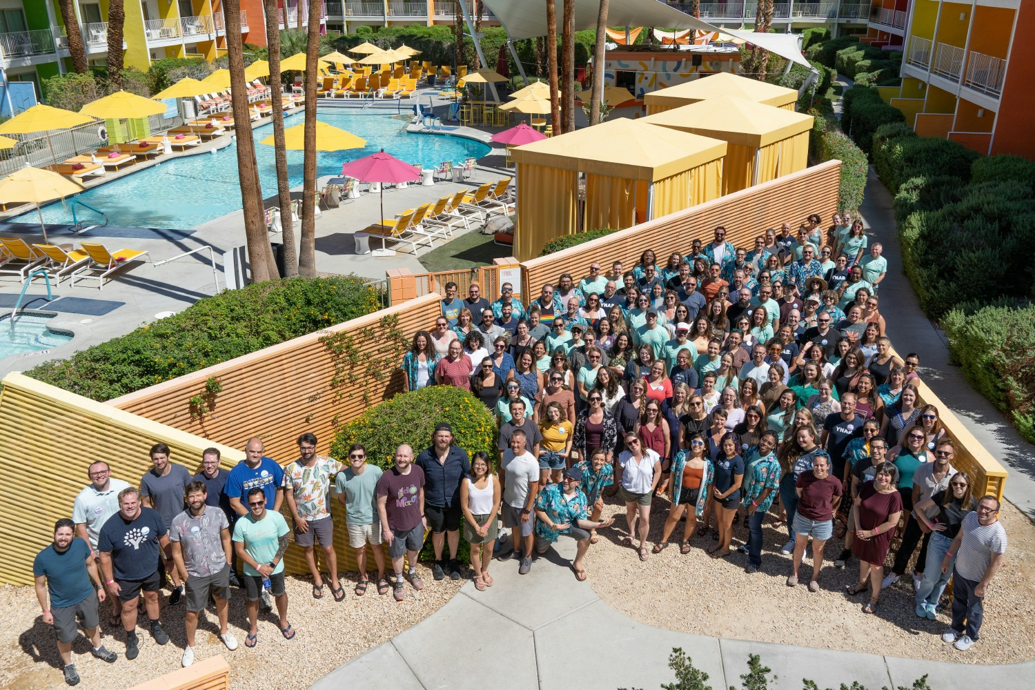The YNAB team gathered at our 2023 Palm Springs, CA Retreat!