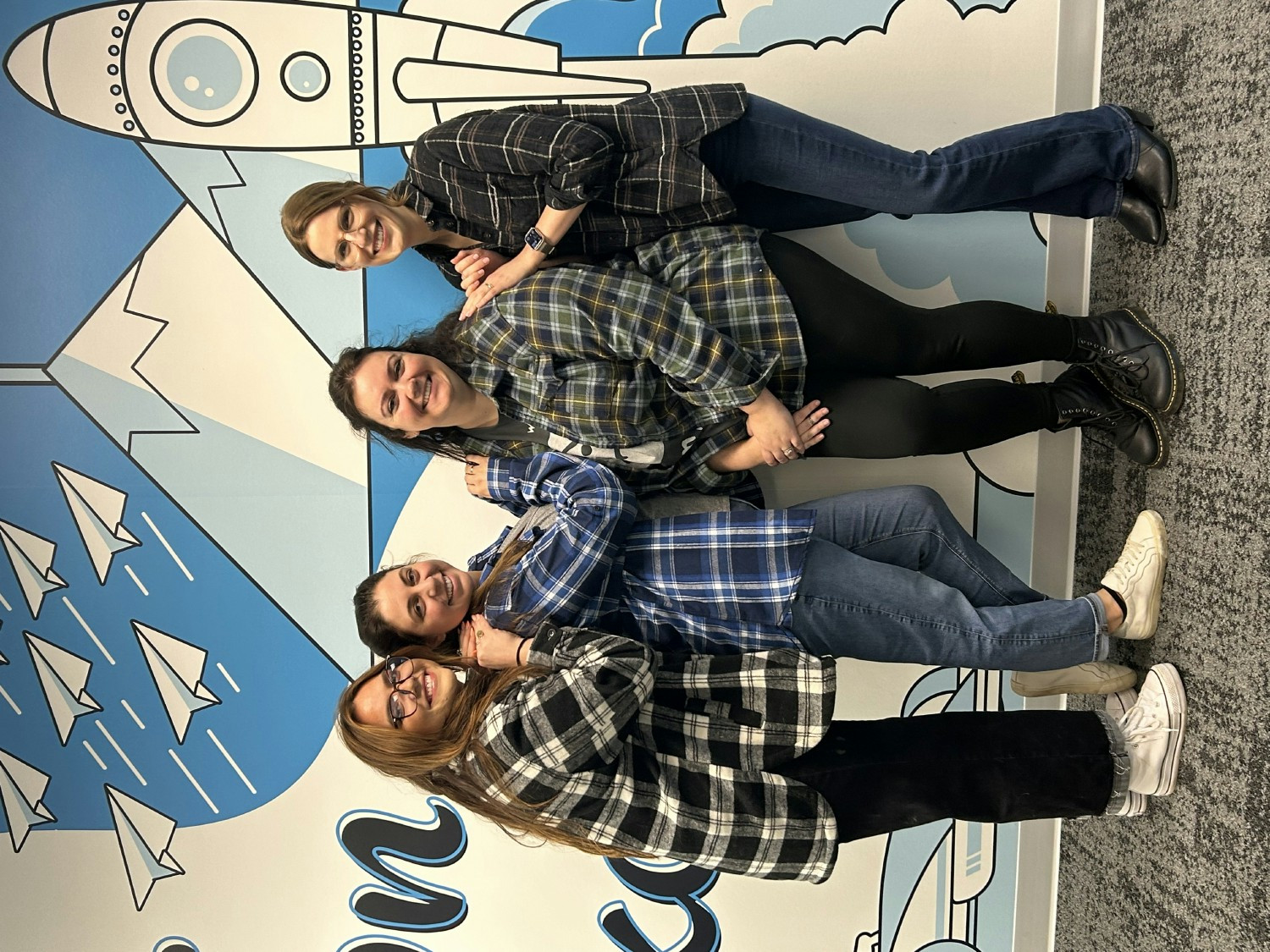 Our Crew fosters community spirit with Flannel and Hawaiian Shirt Thursdays, depending on the season. 