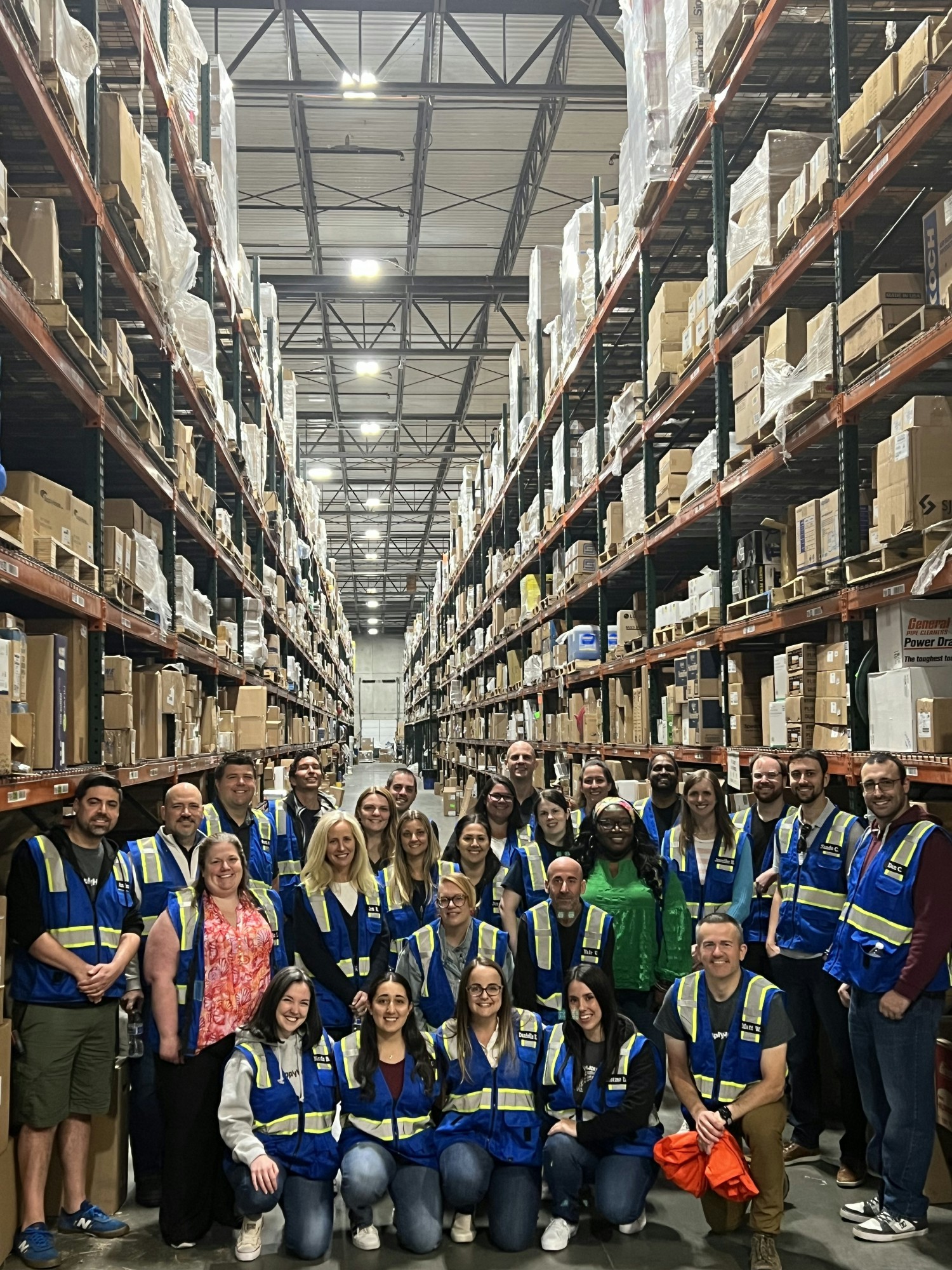 The leadership team visiting our Fulfillment Center in Cranbury, NJ! 