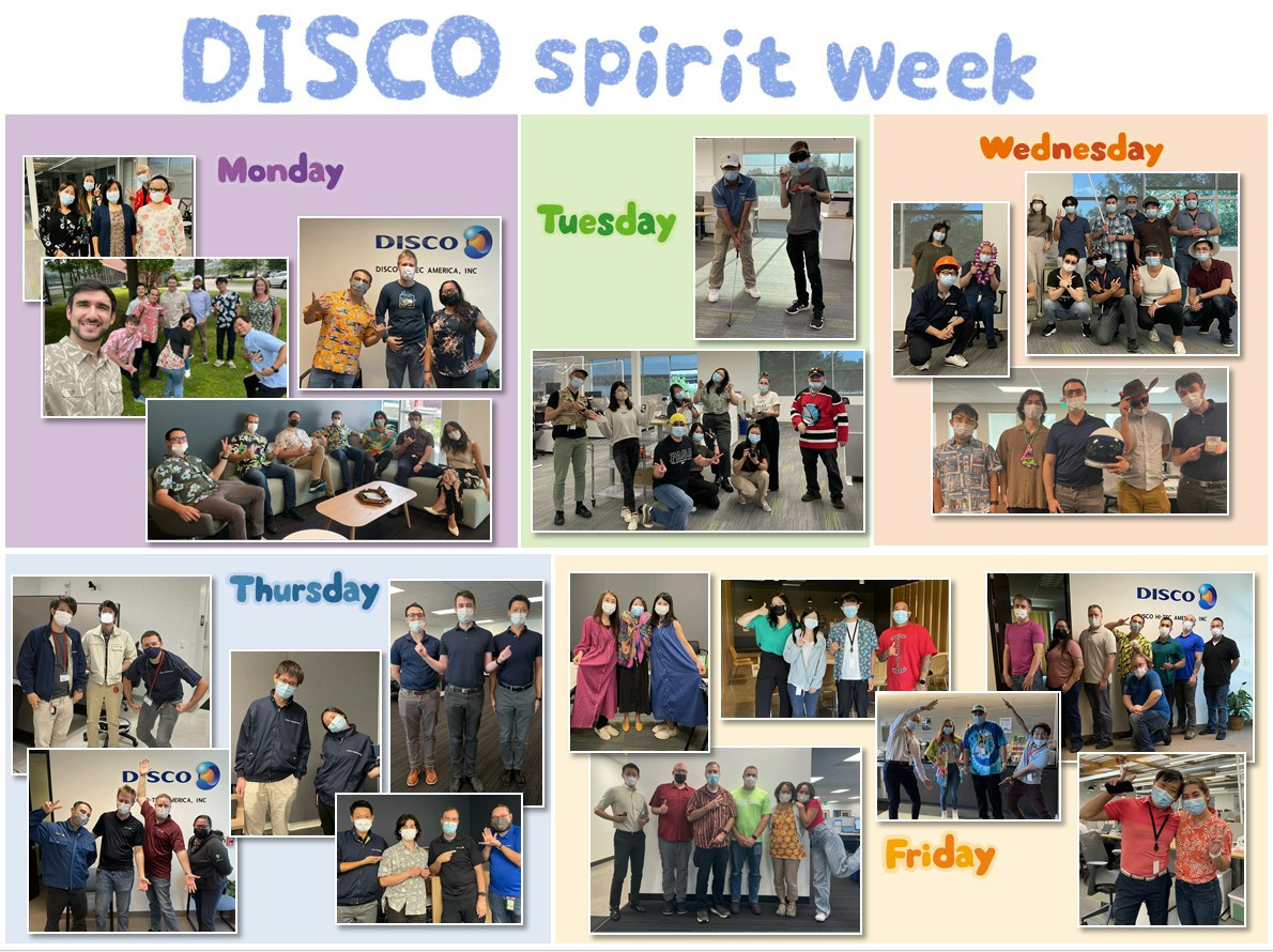 Celebrated DISCO spirit week across all offices.