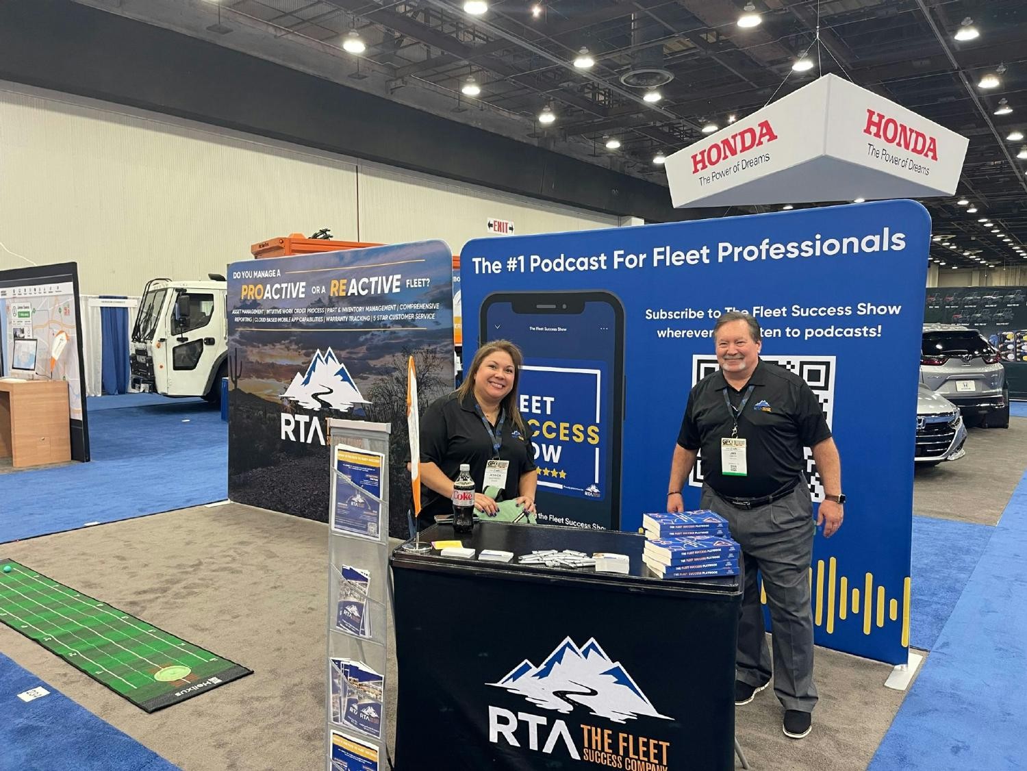 Our sales team representing RTA at a National Fleet Conference. 