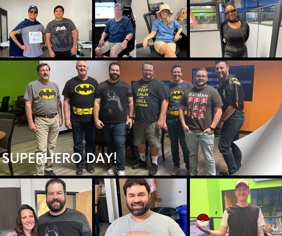 Spirit Week 2022 in full swing with Superhero Day! Funny enough, the Batman theme was NOT planned. 