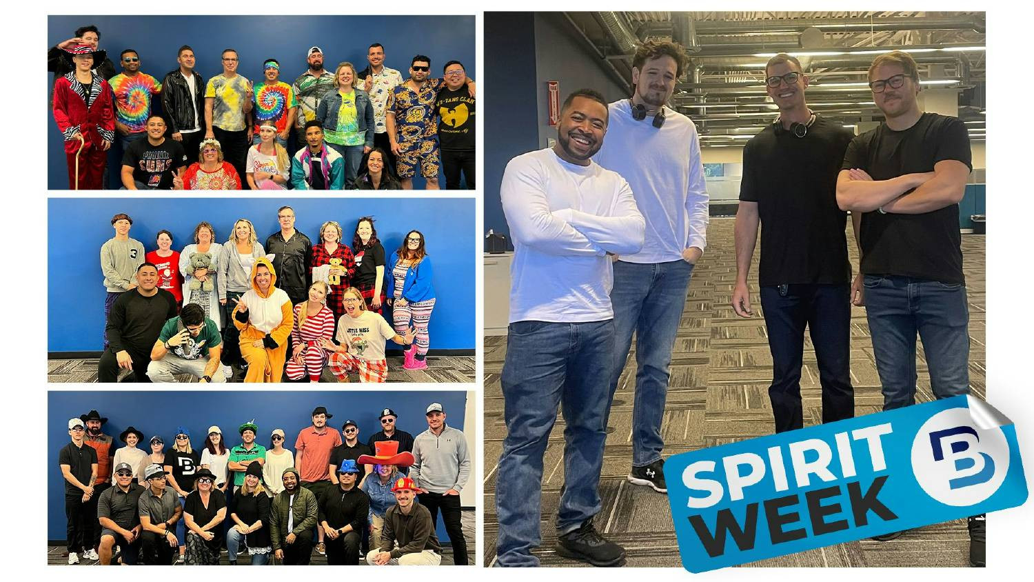 Our bi-annual spirit weeks are an employee favorite!