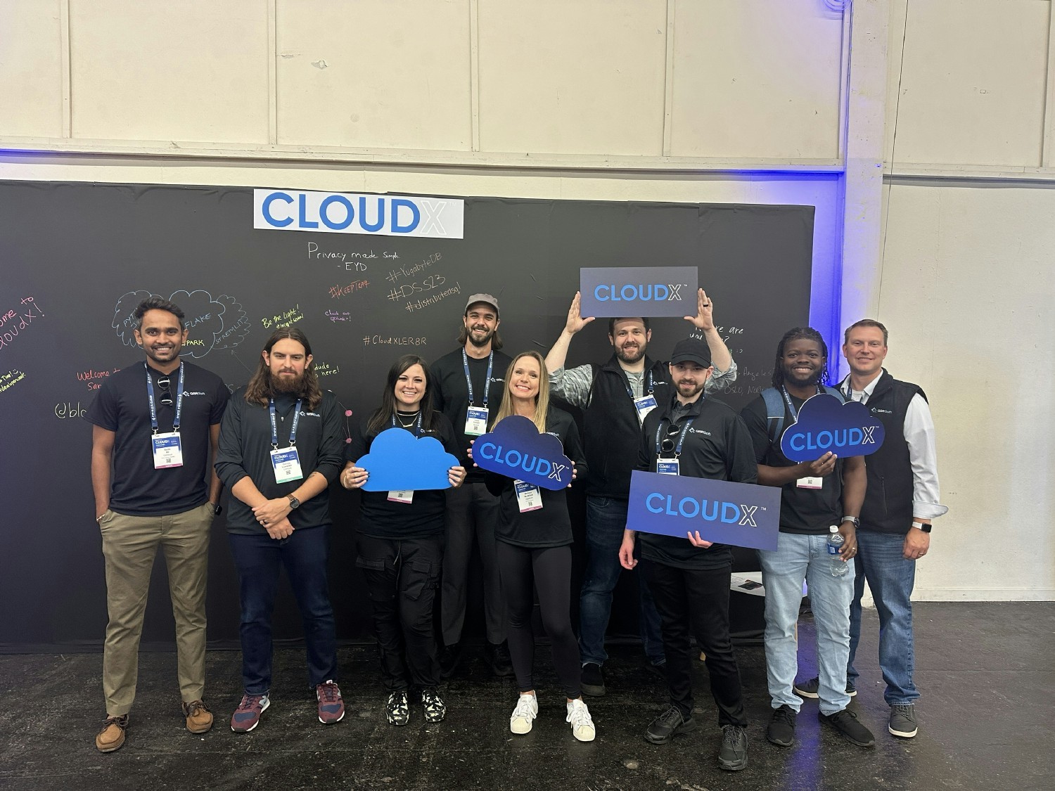 The QSRSoft team at CloudX. 