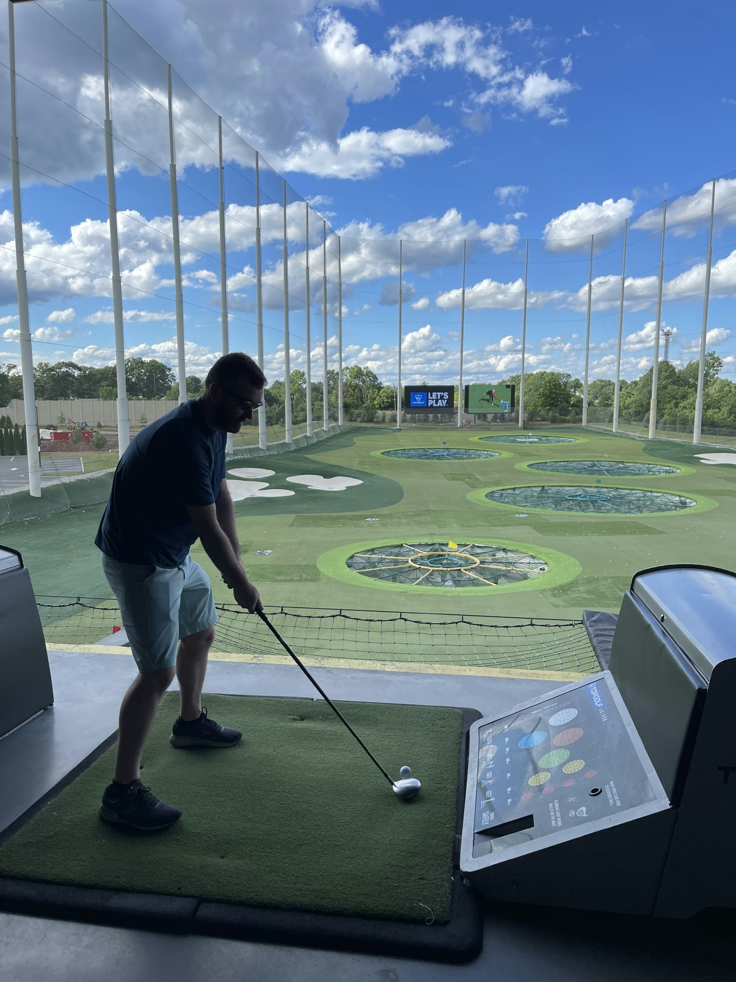 Top Golf event in New Jersey. 